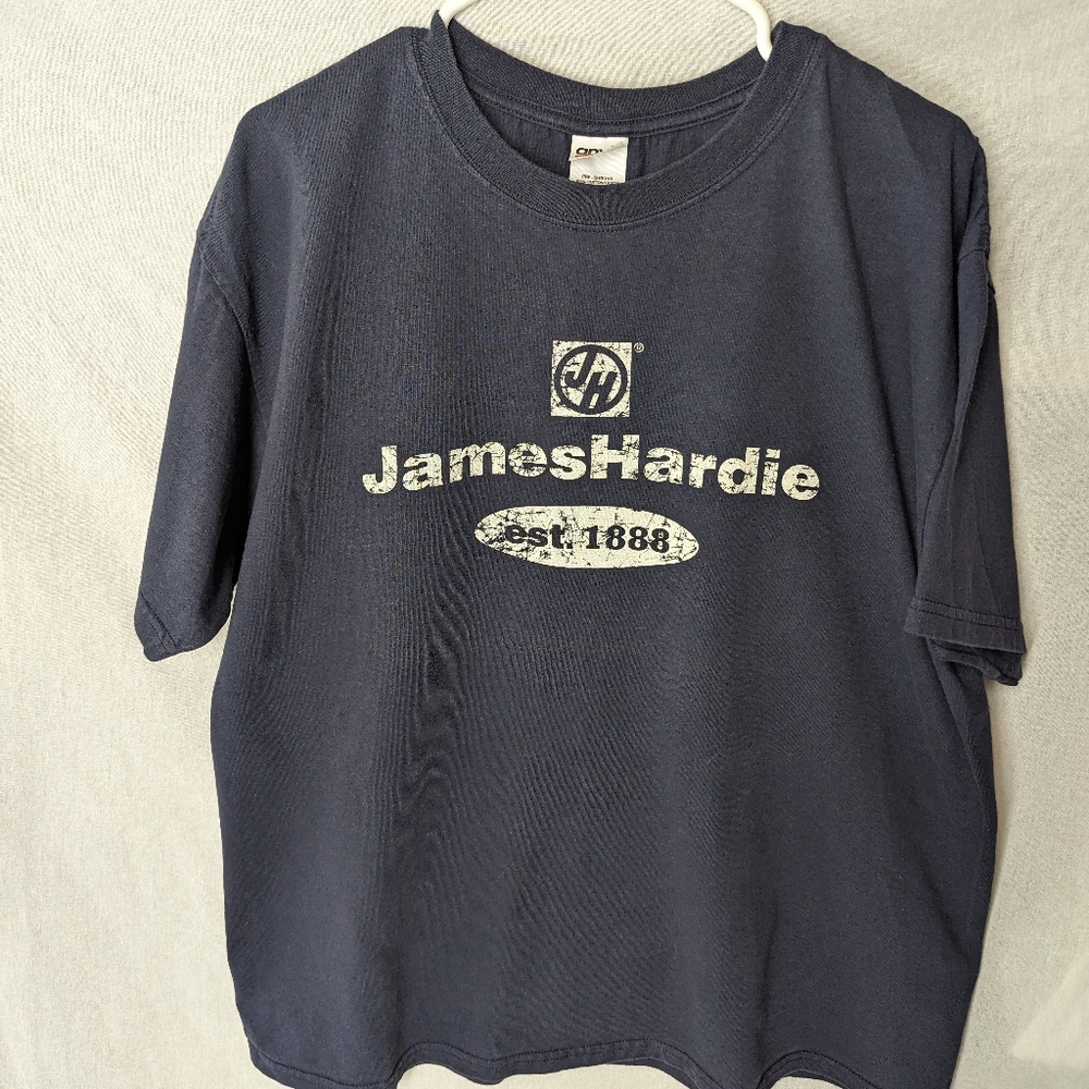 Vintage James Hardie XL tee